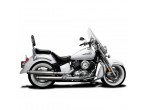 DELKEVIC slip on bull nose 550mm udstødning XVS 1100 Dragstar/Classic (98-09) til Yamaha