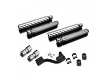 DELKEVIC slip on bull nose 550mm udstødning XVS 1100 Dragstar/Classic (98-09)