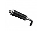DELKEVIC slip-on oval carbon udstødning CMX 500 (17-24) til Honda CMX 500 Rebel