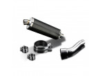 DELKEVIC slip-on oval carbon udstødning CMX 500 (17-24) til Honda CMX 500 Rebel