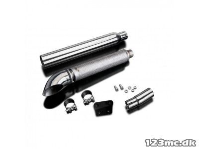 Delkevic Slip-On Rustfri Turn Out LS650 (86-18)