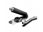 Delkevic Slip-on Rustfri Udstødning GSF650 bandit (05-07) til Suzuki