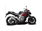 Delkevic Slip-on Titanium 343mm SFV650 (09-16) til Suzuki SFV 650 Gladius