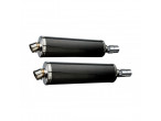Delkevic Slip-on Udstødning Carbon EN 500 (98-02) til Kawasaki