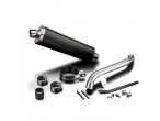 Delkevic Slip-on Udstødning Carbon Høj SV650 (16-19) til Suzuki