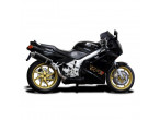 Delkevic Slip-On Udstødning Carbon Høj VFR 750 (90-93) til Honda