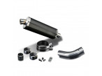 Delkevic Slip-on Udstødning Carbon Lav SV650 (16-23) til Suzuki
