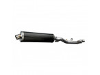 Delkevic Slip-On Udstødning Carbon NT 700 V (06-15) til Honda NT 700 Deauville