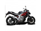 Delkevic Slip-on Udstødning Carbon SFV650 (09-16) til Suzuki SFV 650 Gladius