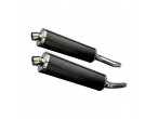 DELKEVIC SLIP ON UDSTØDNING Carbon TRX 850 (95-99) til Yamaha
