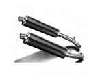 Delkevic Slip-on Udstødning Carbon VTR 1000 Firestorm (97-03) til Honda VTR 1000 F Firestorm