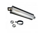Delkevic Slip-on Udstødning Rustfri  Lav SV650/S (03-15) til Suzuki