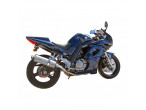 Delkevic Slip-on Udstødning Rustfri  Lav SV650/S (03-15) til Suzuki