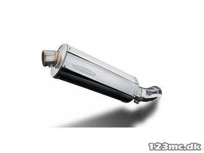 Delkevic Slip-on Udstødning Rustfri  Lav SV650/S (03-15)