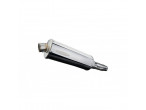Delkevic Slip-on Udstødning Rustfri  SFV650 (09-16) til Suzuki SFV 650 Gladius