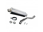 Delkevic Slip-on Udstødning Rustfri CB 600 F (98-02) til Honda CB 600 F Hornet