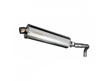 Delkevic Slip-on Udstødning Rustfri CB 600 F (98-02)