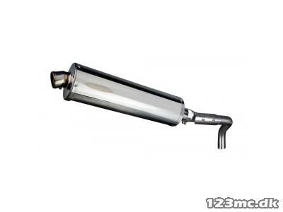 Delkevic Slip-on Udstødning Rustfri CB 600 F (98-02)