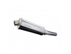 Delkevic Slip-on Udstødning rustfri CBF 600 (04-07) til Honda