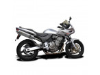 Delkevic Slip-on Udstødning rustfri CBF 600 (98-02) til Honda