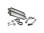 Delkevic Slip-On Udstødning Rustfri CBR 1000 F (87-99) til Honda CBR 1000 RR Fireblade