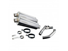 Delkevic Slip-On Udstødning Rustfri CBR 1000 F (87-99)