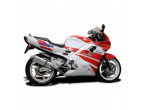 Delkevic Slip-on Udstødning rustfri CBR600F (91-98) til Honda