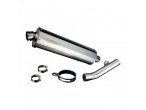 Delkevic Slip-on Udstødning rustfri CBR600F (91-98) til Honda