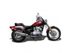 Delkevic Slip-on Udstødning rustfri EN 500 (98-02) til Kawasaki