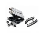 Delkevic Slip on Udstødning Rustfri FJR 1300 (01-05) til Yamaha