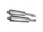 Delkevic Slip on Udstødning Rustfri FJR 1300 (01-05) til Yamaha