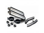 Delkevic Slip on Udstødning Rustfri FJR 1300 (01-05) til Yamaha
