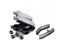 Delkevic Slip on Udstødning Rustfri FJR 1300 (01-05)