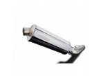 DELKEVIC Slip on UDSTØDNING Rustfri FZS 600 (98-03) til Yamaha FZ6