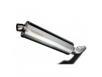 DELKEVIC Slip on UDSTØDNING Rustfri FZS 600 (98-03) til Yamaha FZ6