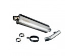 DELKEVIC Slip on UDSTØDNING Rustfri FZS 600 (98-03) til Yamaha FZ6