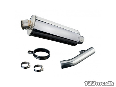 DELKEVIC Slip on UDSTØDNING Rustfri FZS 600 (98-03)