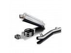 Delkevic Slip-on Udstødning Rustfri GSF1200 Bandit (95-07) til Suzuki