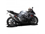 Delkevic Slip-on Udstødning Rustfri GSX-R 1000 (05-06) til Suzuki