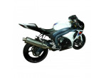 Delkevic Slip-on Udstødning Rustfri GSX-R 1000 (09-11) til Suzuki