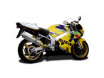Delkevic Slip-On Udstødning Rustfri GSX-R 600 (01-05) til Suzuki