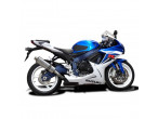 Delkevic Slip-On Udstødning Rustfri GSX-R 600 (11-16) til Suzuki