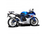 Delkevic Slip-On Udstødning Rustfri GSX-R 600 (11-16) til Suzuki