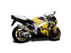Delkevic Slip-on Udstødning Rustfri GSX-R 750 (00-05) til Suzuki