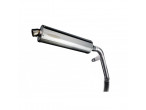 Delkevic Slip-on Udstødning Rustfri Høj SV650 (98-02) til Suzuki Delkevic Slip-on Udstødning Rustfri Høj SV650 (98-02) til Suzuki