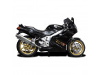 Delkevic Slip-On Udstødning Rustfri Lav VFR 750 (90-93) til Honda
