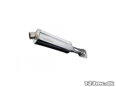 Delkevic Slip-On Udstødning Rustfri Lav VFR 750 (90-93)