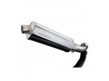 Delkevic Slip-On Udstødning Rustfri Lav VFR 750 (94-97)