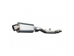 Delkevic Slip-On Udstødning Rustfri NT 700 V (06-15) til Honda NT 700 Deauville