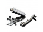Delkevic Slip-On Udstødning Rustfri NT 700 V (06-15) til Honda NT 700 Deauville